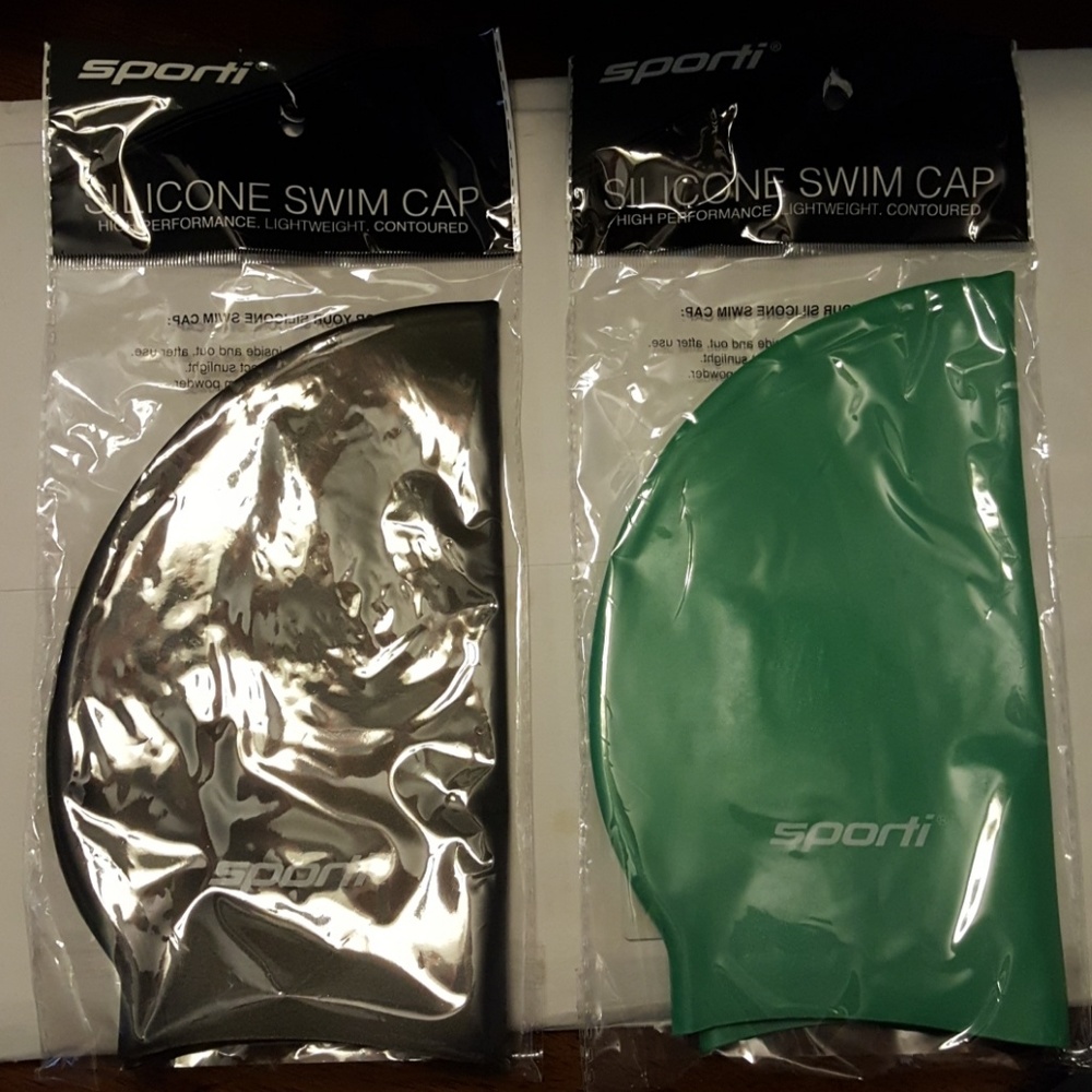 Silicone swim cap (single)